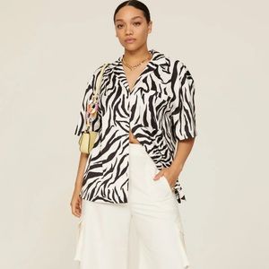 AFRM Wrenn Button Front Shirt